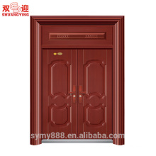 Finish main entrance exterior cheap steel security door design